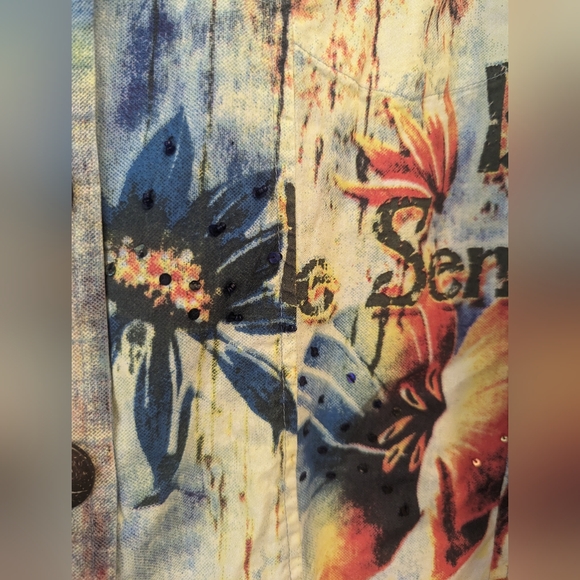 New Direction Cotton Jacket/Shacket 2x - Picture 3 of 5